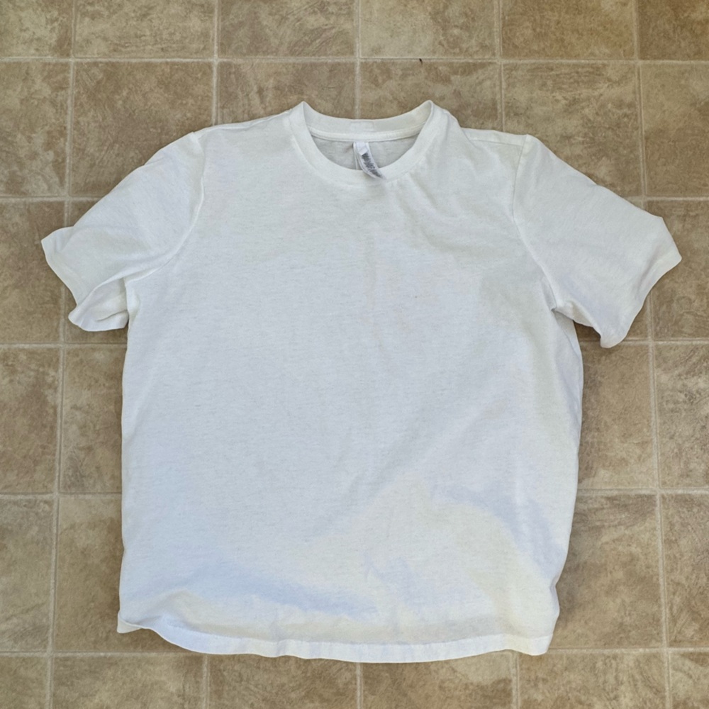 SKIMS White Short Sleeve Tee